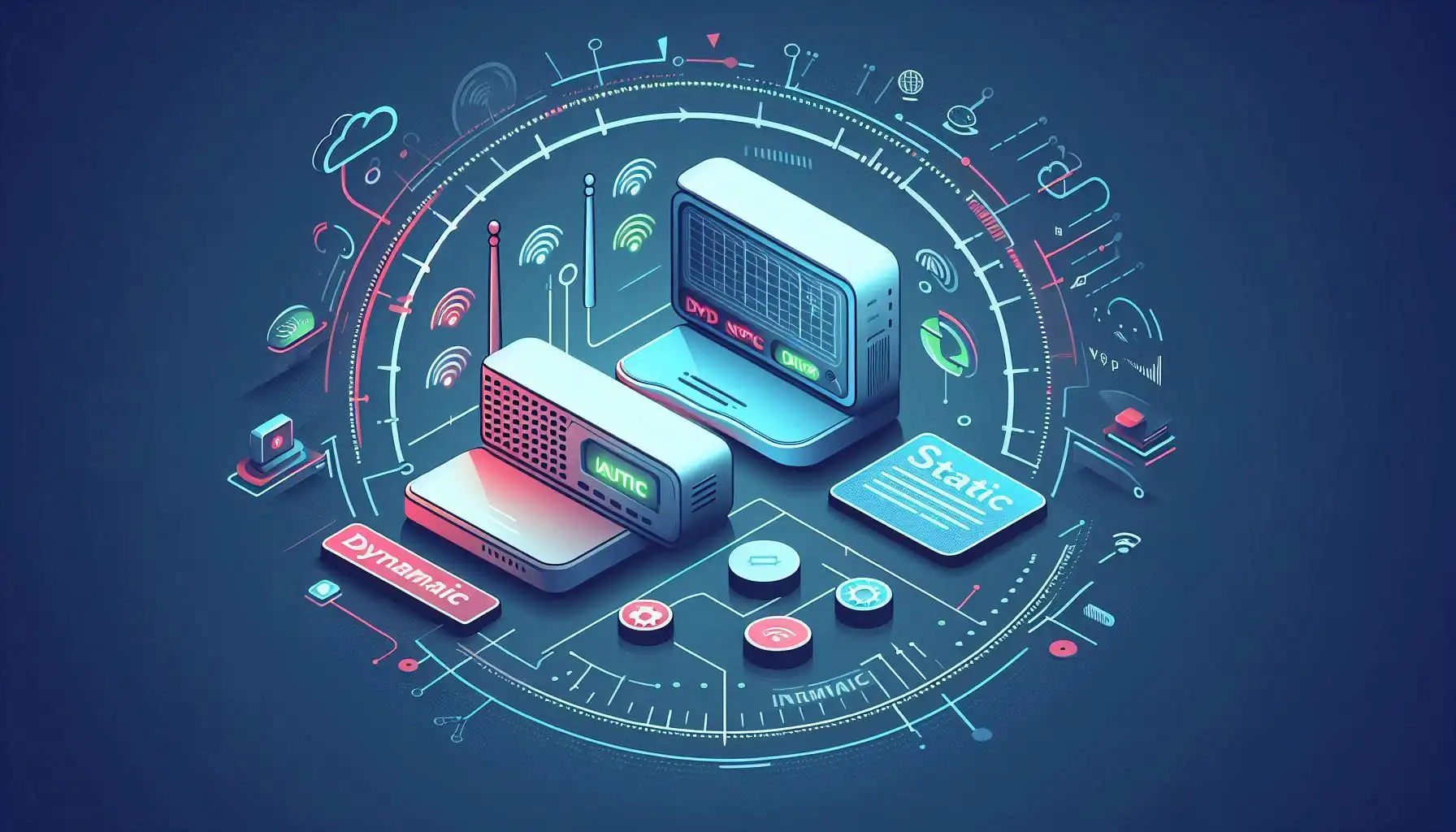 Dinamik ve Statik IP Görseli