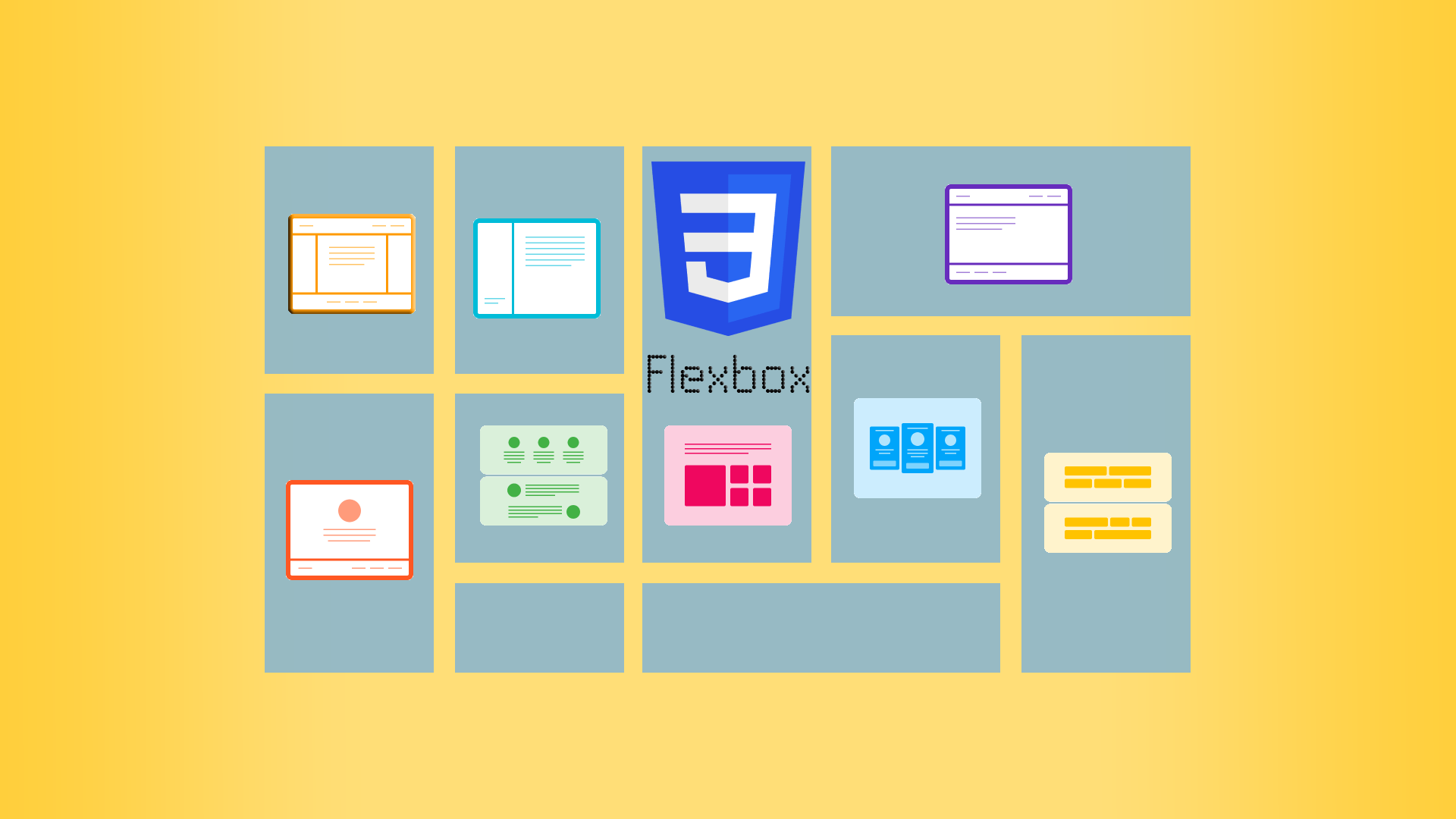 CSS Flexbox Eğitimi Görseli