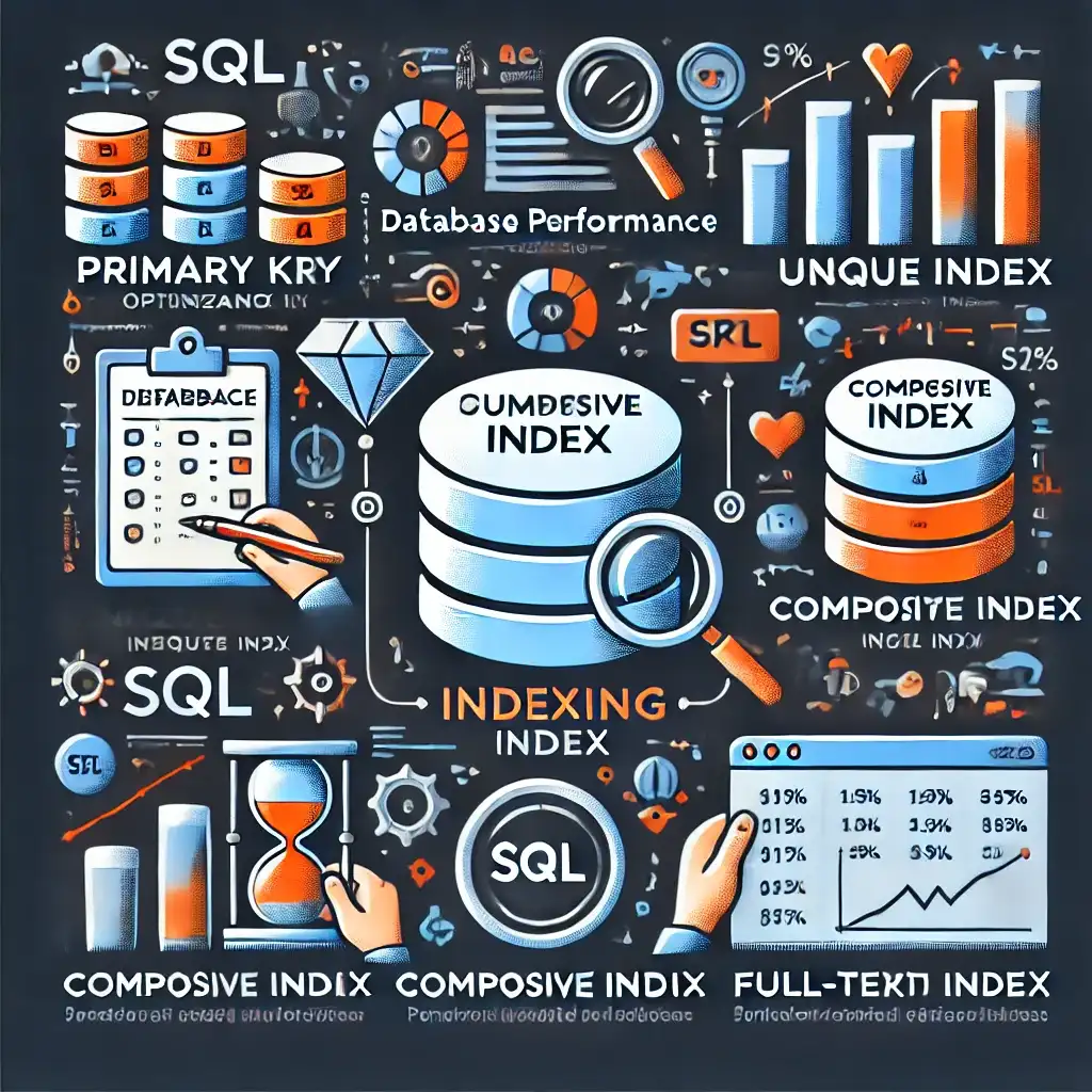 Veritabanı Performans Optimizasyonu ve İndeks Kullanımı Görseli
